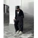 Stylish women's loose-fitting tracksuit in various colors