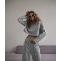 Stylish women's tracksuit in different colors 344-1 (40)