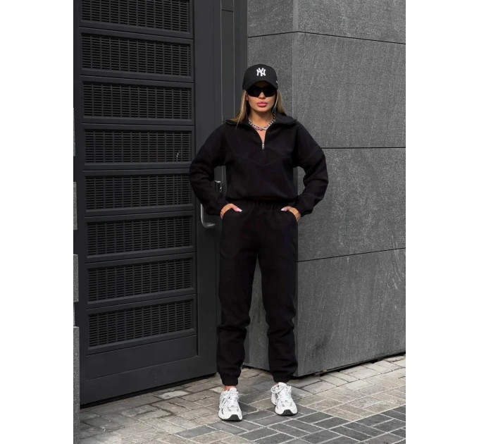 The most comfortable fleece women's tracksuit (42-52) for cozy autumn and winter