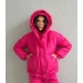 Стильный теплый женский костюм тройка Куртка + Костюм в разных цветах