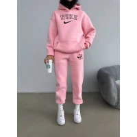 Женский спортивный костюм NIKE (42-48) на флисе в разных цветах 1362-4 (108)