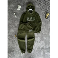 Мужской спортивный костюм на флисе в различных цветах 1666-1 (56)