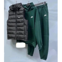 Спортивный мужской костюм двойка NIKE (без жилетки) 1663-2 (56)