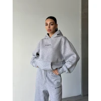 Стильный базовый женский спортивный костюм в стиле oversize 678-2 (12)