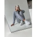 Стильний жіночий спортивний костюм NIKE двонитка (худі+джогери)