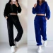 Женский спортивный велюровый спортивный костюм в разных цветах