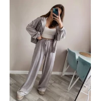 Женские спортивные велюровые костюмчики (42-52) в разных цветах 1517 (25)