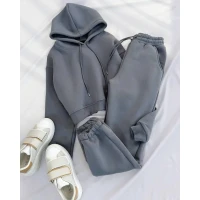 Женский спортивный костюм на флисе 42-52 203-1 (106)