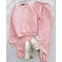 Весенний женский спортивный костюм двойка без утепления (Размеры 42-52) 212 (106)