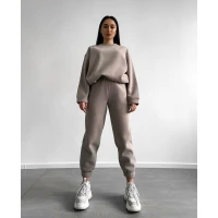 Идеальный женский спортивный костюм Oversize в различных цветах (42-52) 290 (25gf)