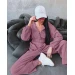 Stylish and comfortable women's corduroy tracksuit in various colors (S-XL)
