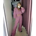 Stylish and comfortable women's corduroy tracksuit in various colors (S-XL)