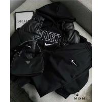 Женский спортивный костюм NIKE (42-54) на флисе в разных цветах 9202 (29)