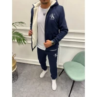 Men's sports suit two-piece on Fleece + Fur (48-54) 1713 (56)