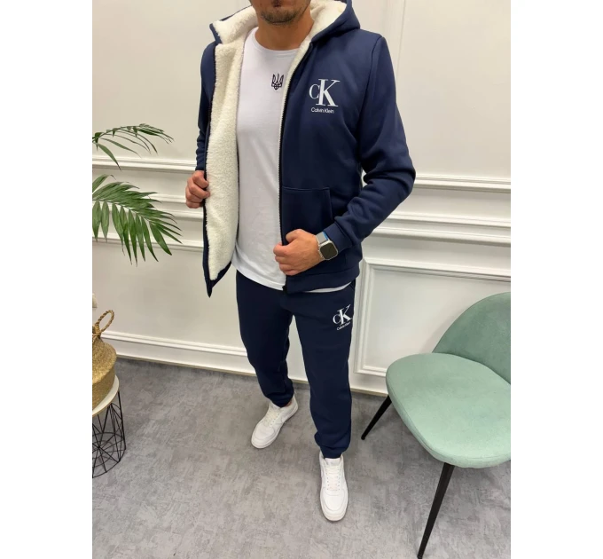 Men's sports suit two-piece on Fleece + Fur (48-54)