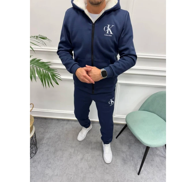 Men's sports suit two-piece on Fleece + Fur (48-54)