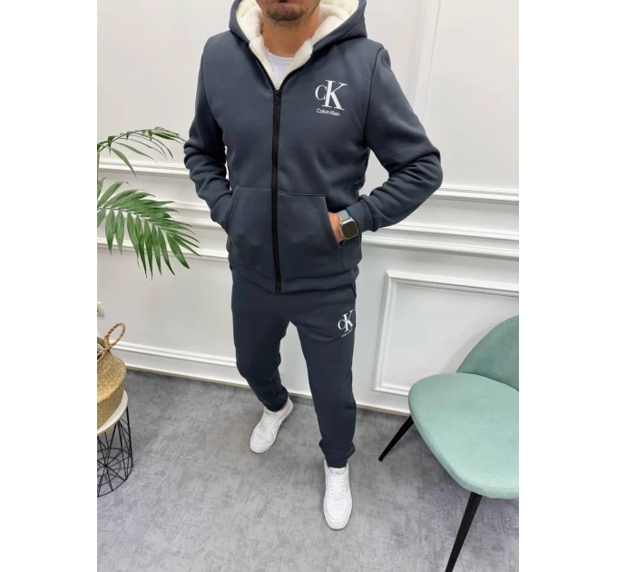 Men's sports suit two-piece on Fleece + Fur (48-54)
