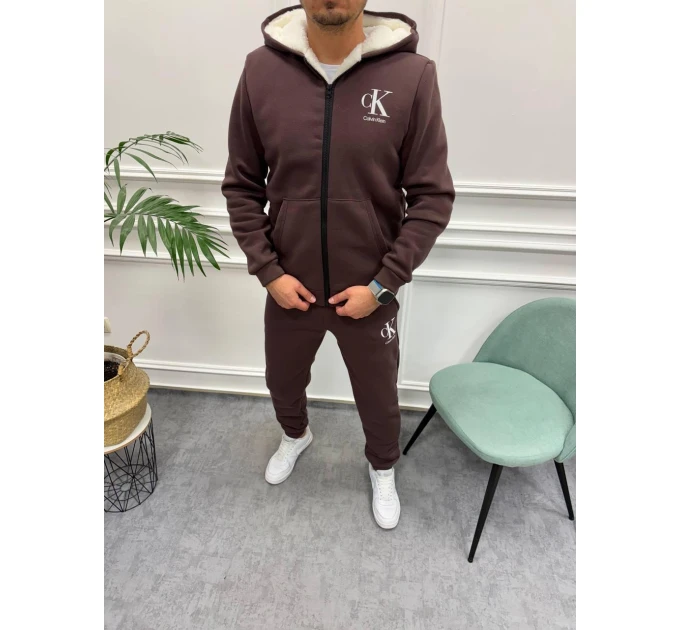 Men's sports suit two-piece on Fleece + Fur (48-54)