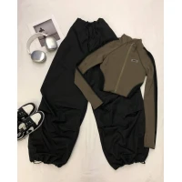 Женский Костюм (Лонгслив + брюки карго) 143 (43)