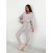Soft, lightweight women's fleece tracksuit