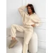 Soft, lightweight women's fleece tracksuit