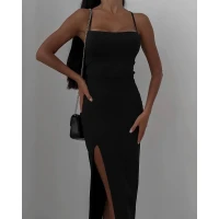 The perfect basic black dress with a lace-up back 1080 (13)