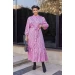 Women's silk dress, very stylish and elegant model (available in large sizes 42-54)