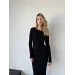 Women's dress with ties on the back in different colors