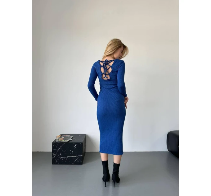 Women's dress with ties on the back in different colors