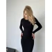 Women's dress with ties on the back in different colors