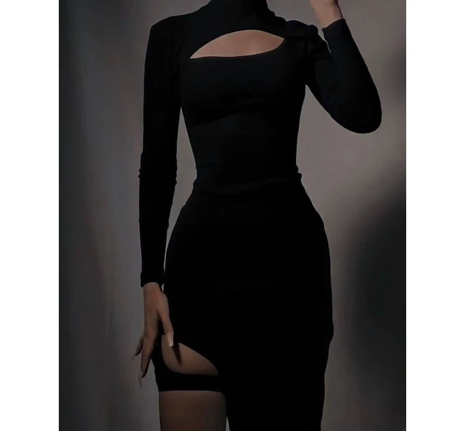 Стильное женское платье которое не оставит тебя без внимания