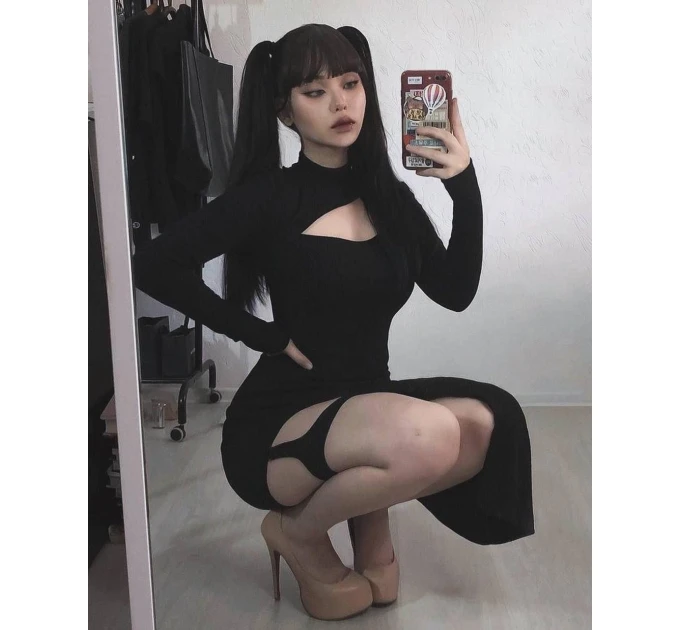 Стильное женское платье которое не оставит тебя без внимания