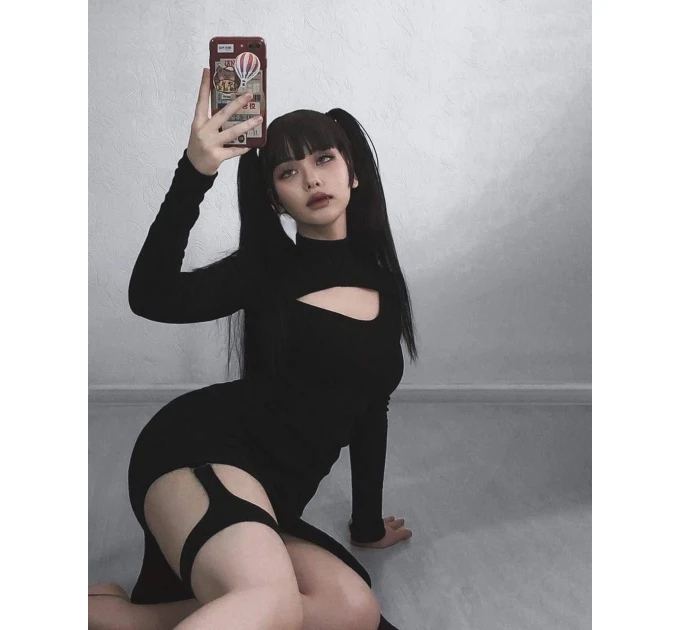 Стильное женское платье которое не оставит тебя без внимания