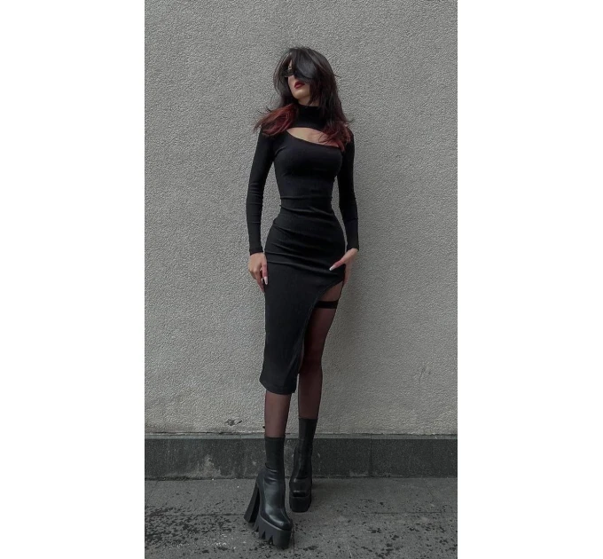 Стильное женское платье которое не оставит тебя без внимания