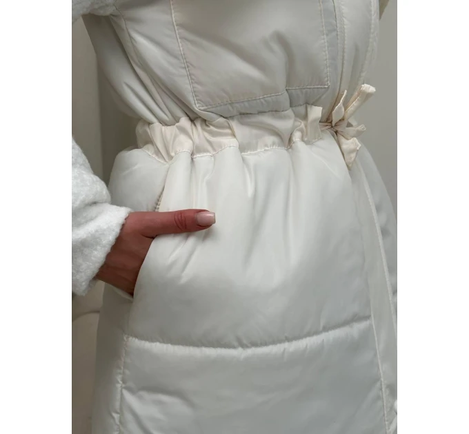 Зимняя женская куртка на силиконе 250 (Размеры 42-48)