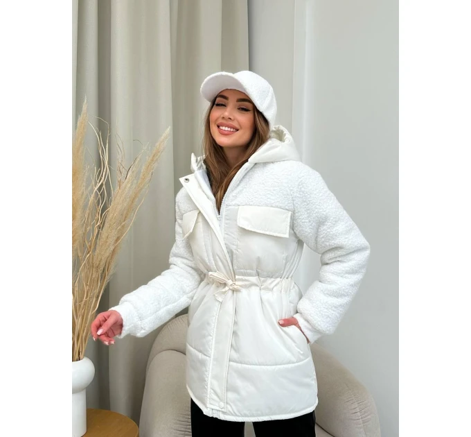 Зимняя женская куртка на силиконе 250 (Размеры 42-48)