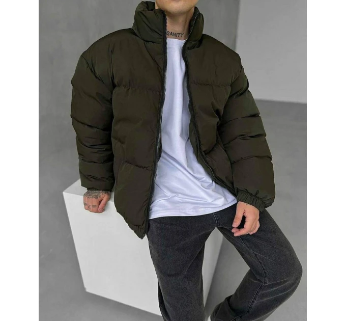 Men's stylish youth jacket in different colors, synthetic winterizer 250