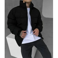 Men's stylish youth jacket in different colors, synthetic winterizer 250 0544 (47)