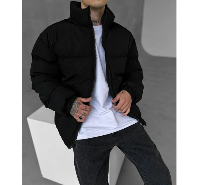 Men's stylish youth jacket in different colors, synthetic winterizer 250