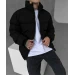 Men's stylish youth jacket in different colors, synthetic winterizer 250