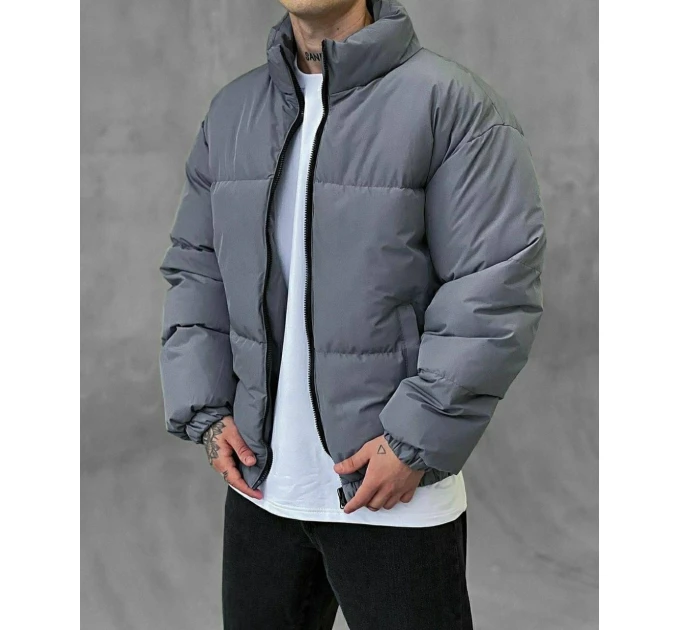 Men's stylish youth jacket in different colors, synthetic winterizer 250