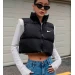 Женская жилетка NIKE стильная и теплая (плотность 200)