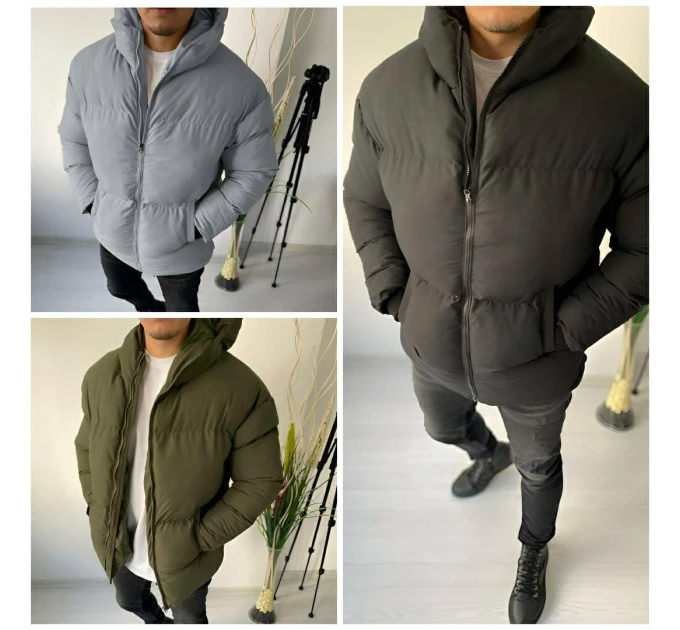 Стильная зимняя мужская куртка (46-56)