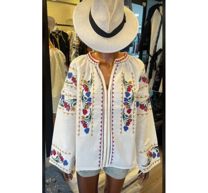 Stylish modern embroidery