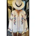 Stylish modern embroidery
